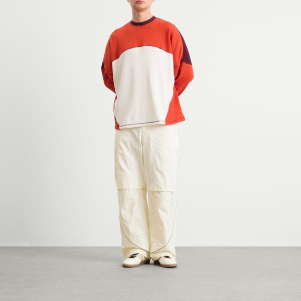 Og la shield брюки Adidas, off белый — фото 4