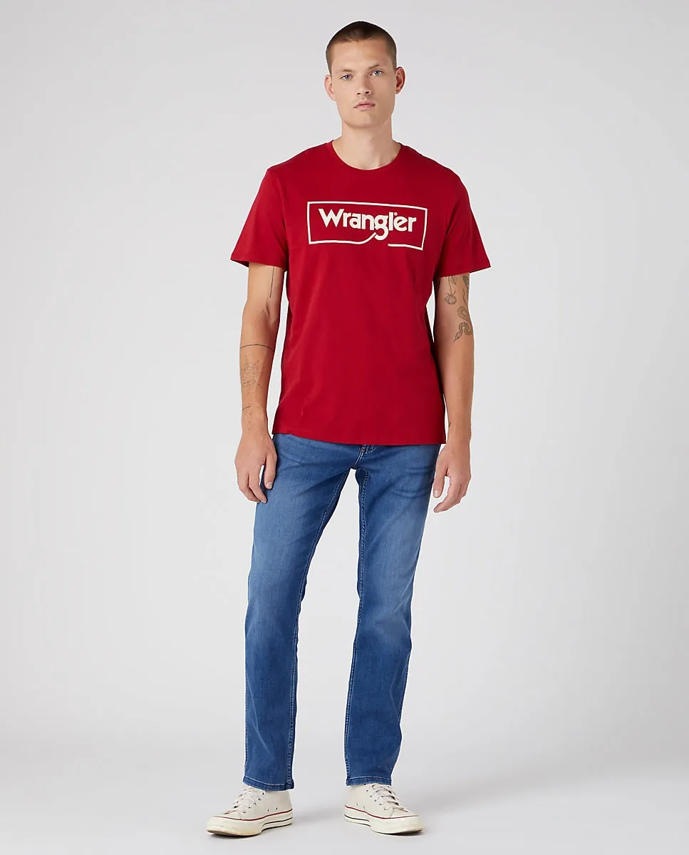 

Мужские джинсы классического кроя GREENSBORO синие Wrangler, синий