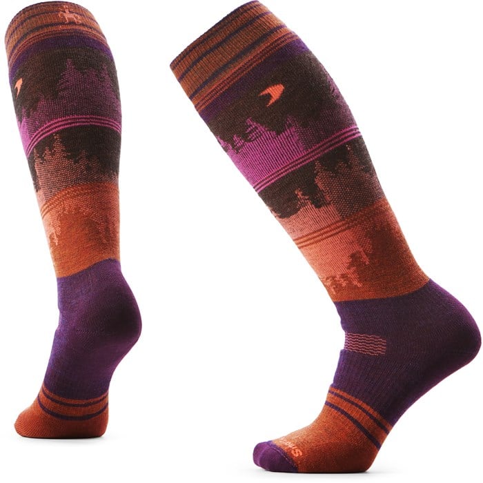 

Носки для сноуборда Twilight Vista OTC с полной подкладкой - женские Smartwool, Purple Iris, Фиолетовый, Носки для сноуборда Twilight Vista OTC с полной подкладкой - женские Smartwool, Purple Iris