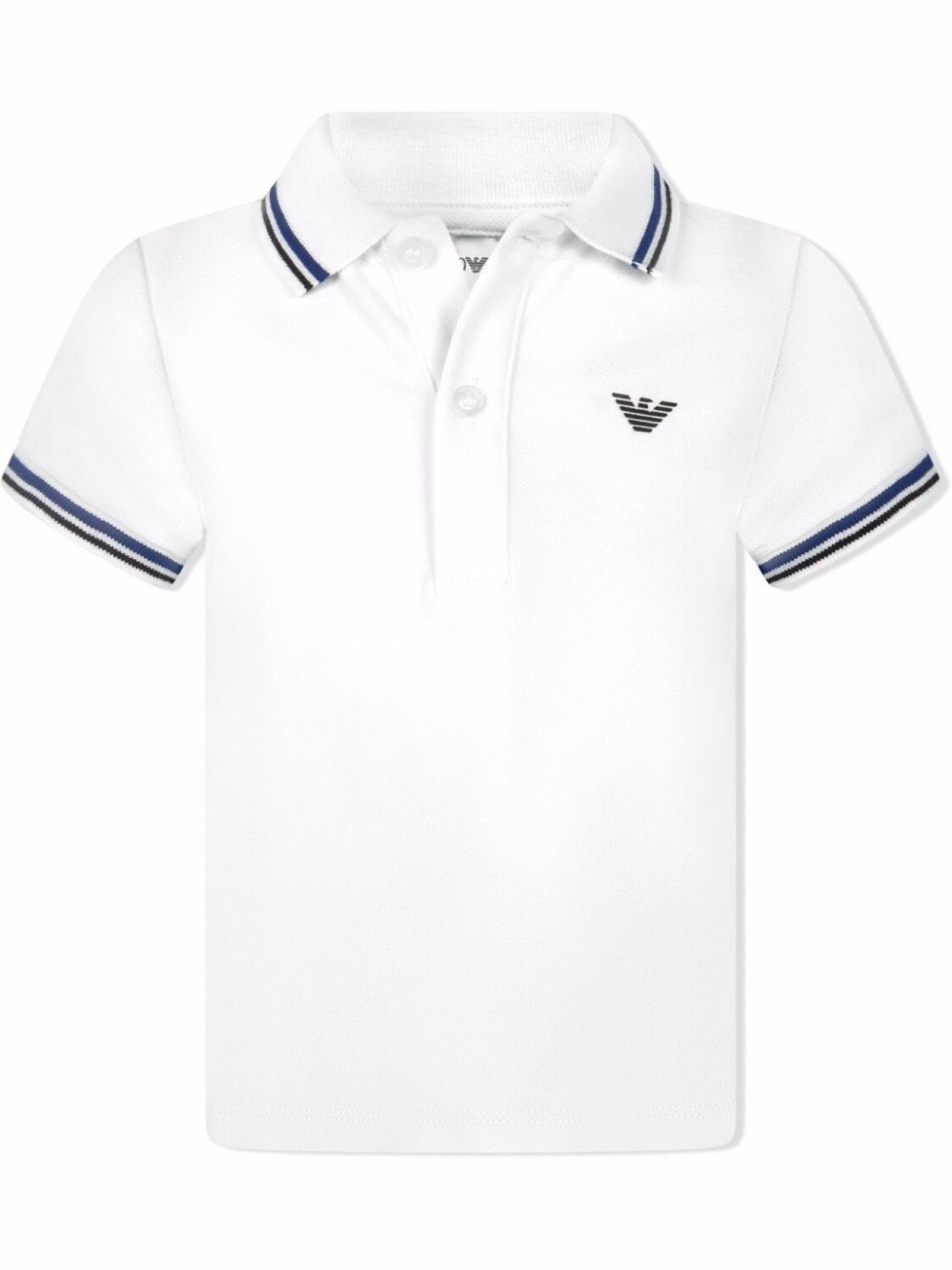 

Emporio Armani рубашка поло с логотипом, белый