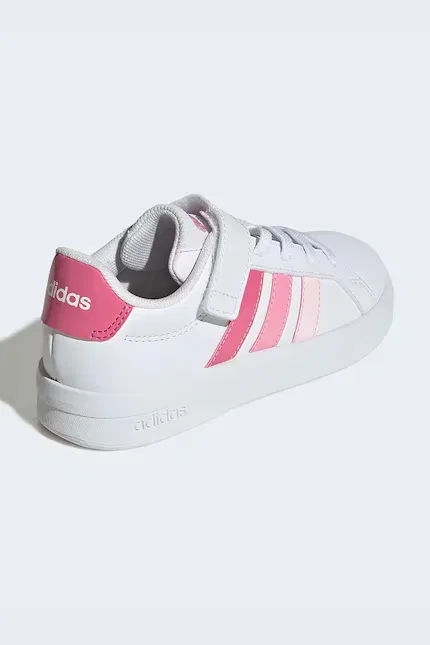 Кроссовки детские Grand Court 3.0 Adidas, белый — фото 3