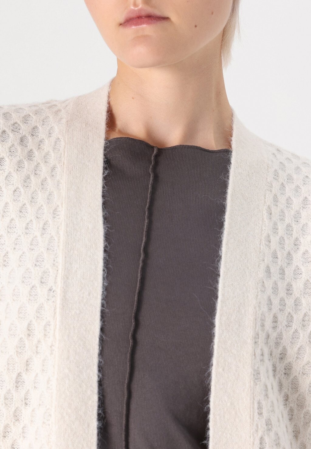

Кардиган JDYBIGUM LONG OPEN CARDIGAN JDY, кремовый