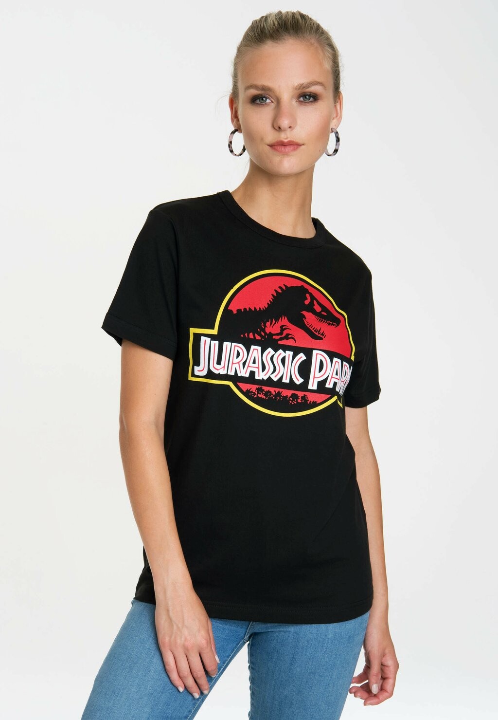 

Футболка с принтом JURASSIC PARK LOGO LOGOSHIRT, цвет schwarz