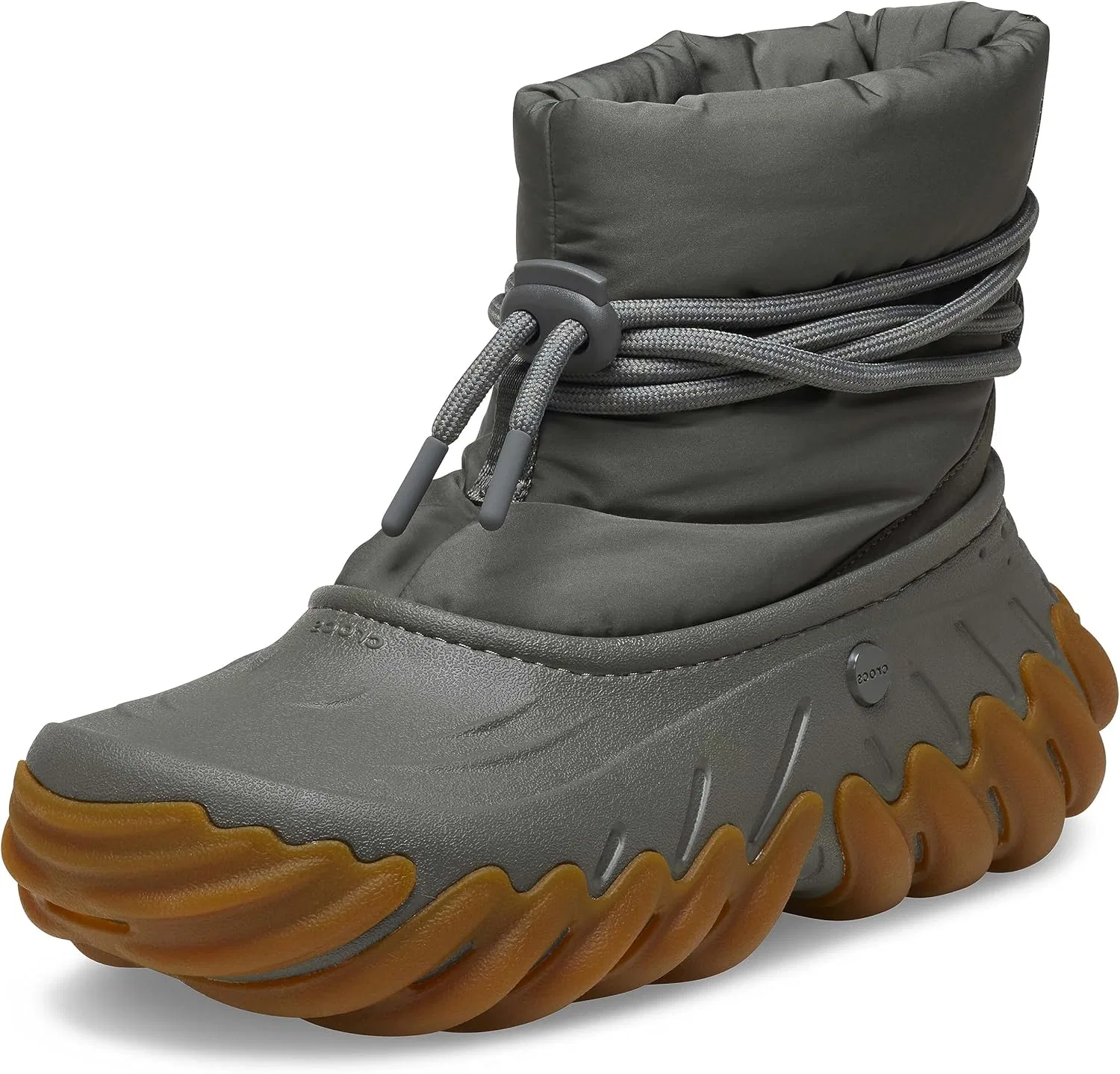 Ботинки Crocs Unisex WNBA Echo Clogs Wooden Shoes, Dusty Olive