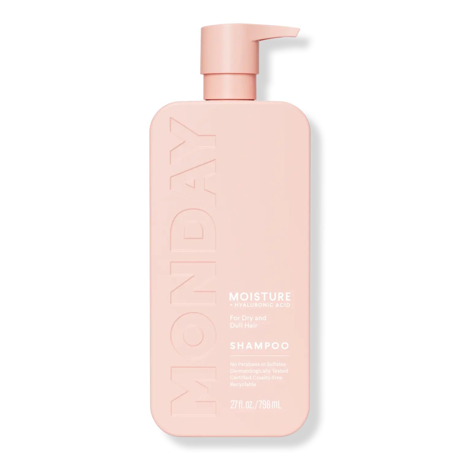 

Увлажняющий шампунь для сухих и тусклых волос с гиалуроновой кислотой MONDAY Haircare, 27.0 oz