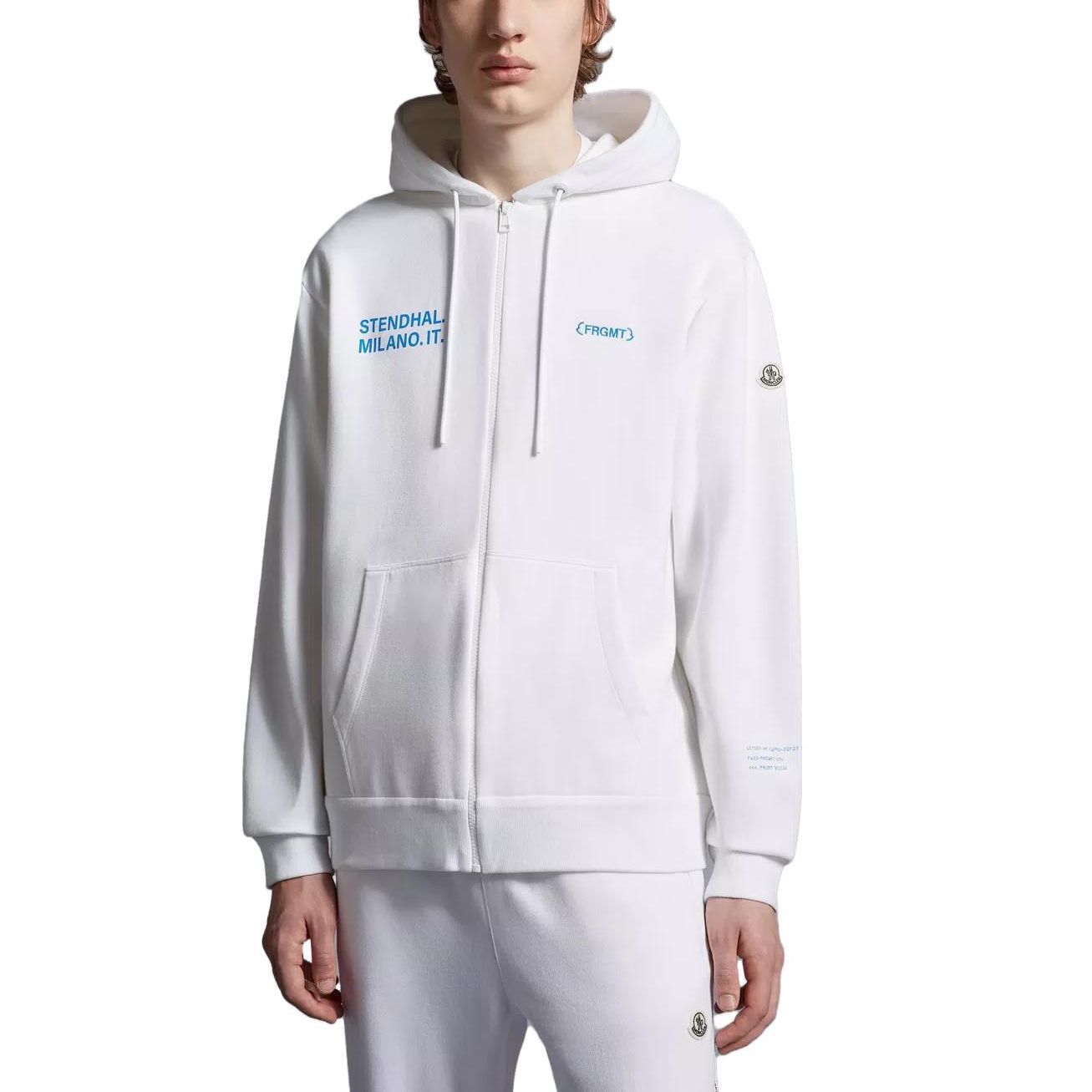 Фрагмент Дизайн X FRGMT SS23 Свитшот Унисекс Белый Moncler — фото 3