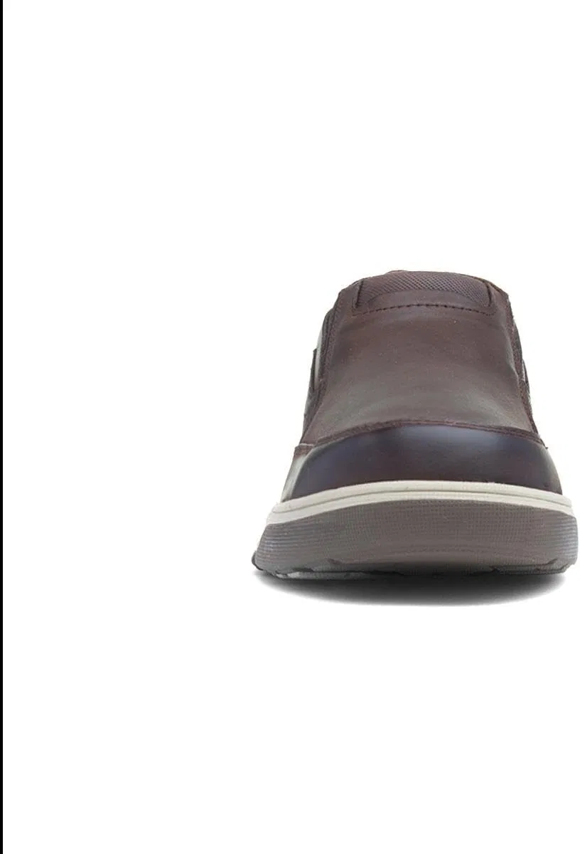 Мужские мокасины Fletcher от Hush Puppies, Coffee — фото 3
