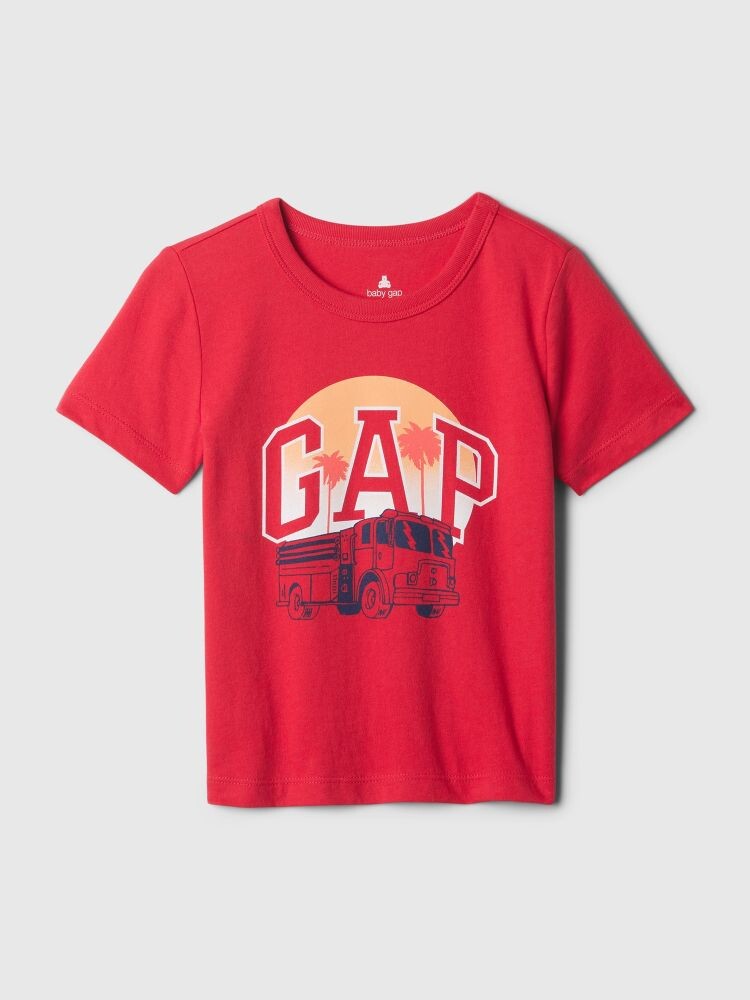 

Футболка с логотипом Gap, красный