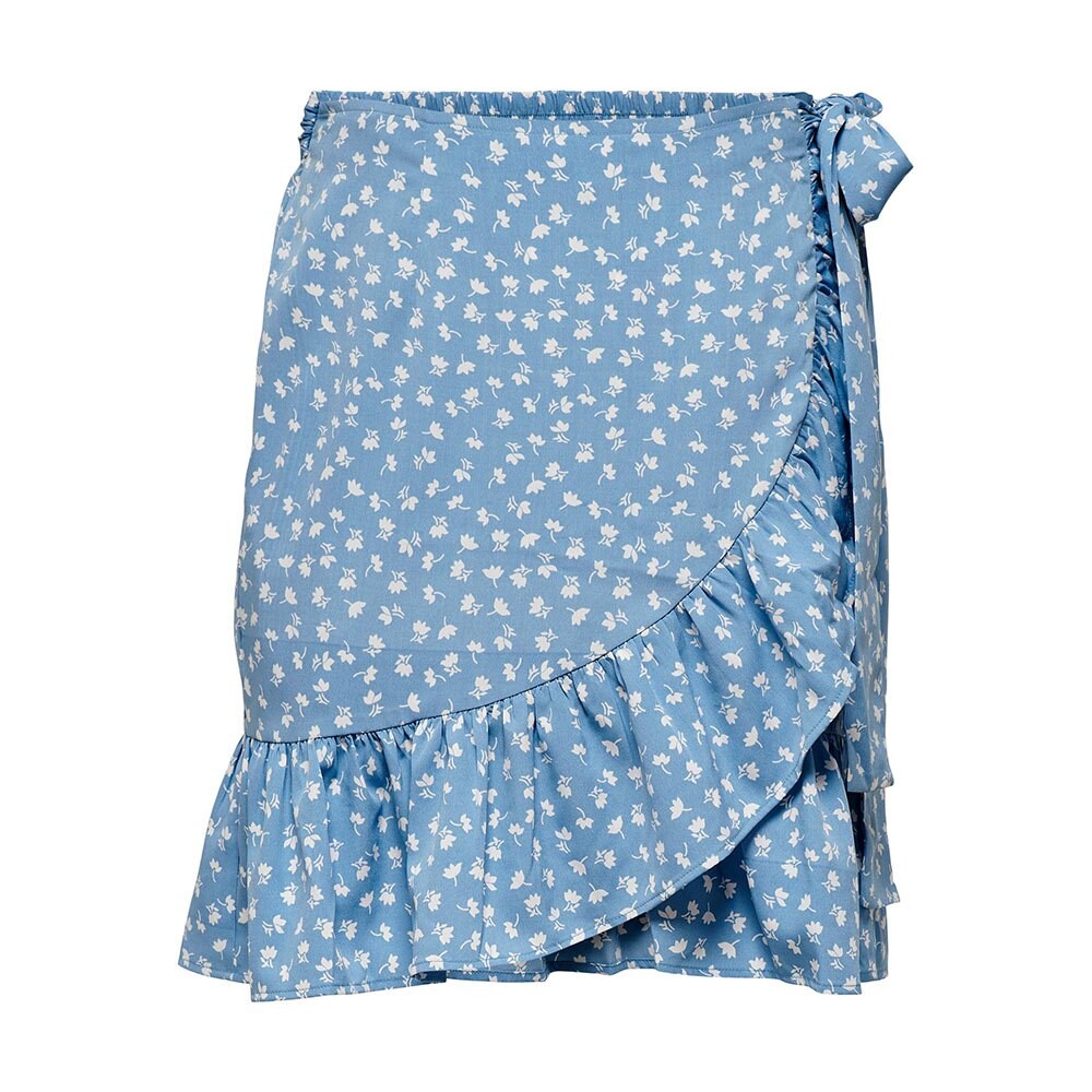 

Юбка Only Olivia Wrap, синий