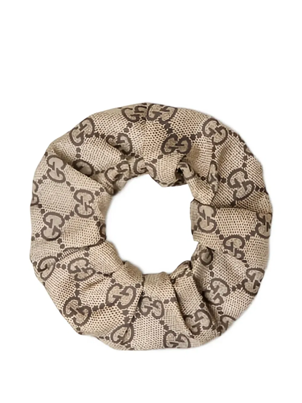 Резинка для волос с принтом логотипа Gg Gucci, нейтральный