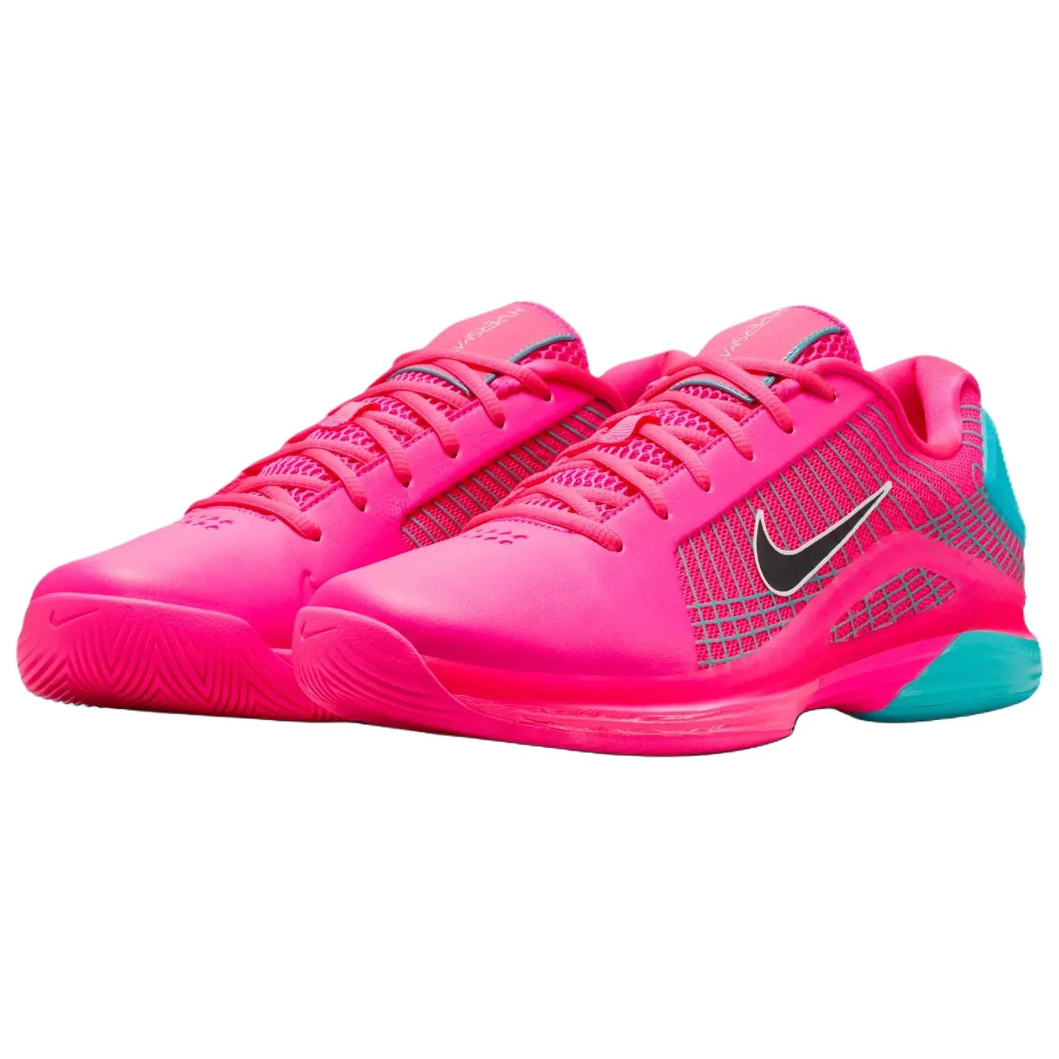 Кроссовки для тенниса Vapor 12 Support Rebound низкие мужские темно-розовые Nike — фото 4