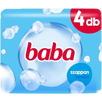 Увлажняющее мыло Lanolin, 90 г, упаковка из 2 штук. Baba — фото 2