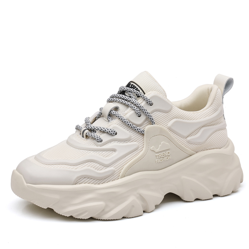 

POPULAR ROUSE PR Мужские бежевые кроссовки на массивной подошве, цвет Beige