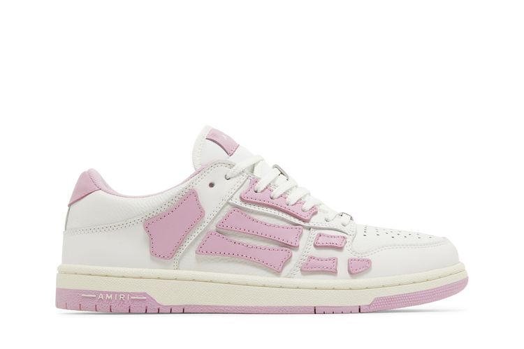 Кроссовки Amiri Wmns Skel Top Low 'White Pink', белый