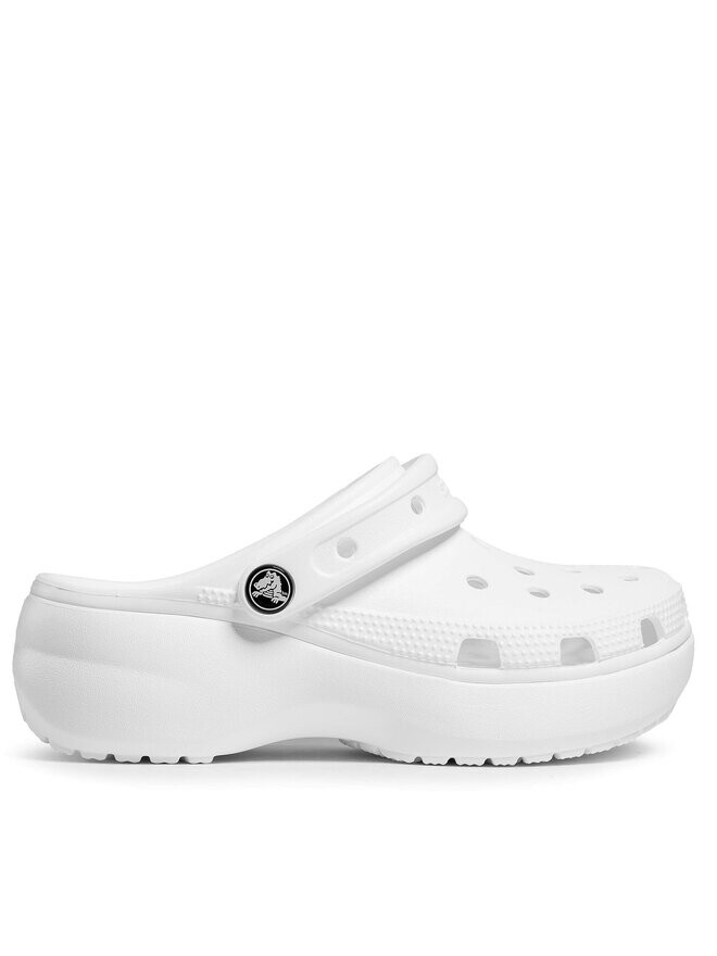 Шлепанцы Crocs Classic Platform Clog W, белый