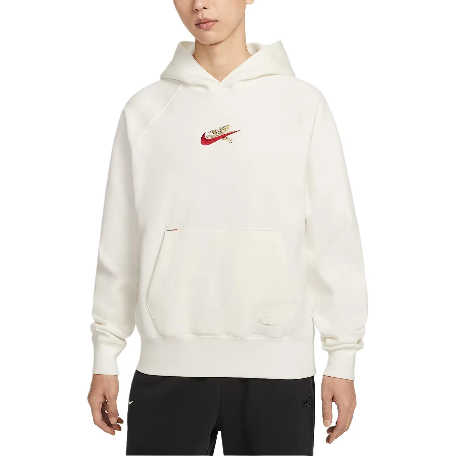 Толстовка из флиса для мужчин Nike, Sail White — фото 3