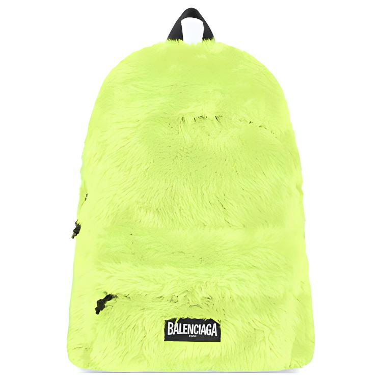 

Женский рюкзак из искусственной кожи желтый Balenciaga