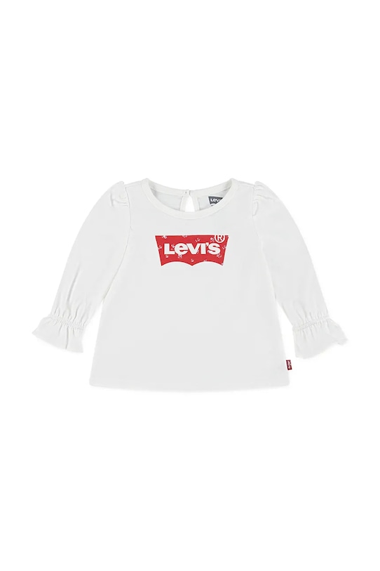 

Детский хлопковый Лонгслив BATWING LS FASHION KNIT Levi'S, белый