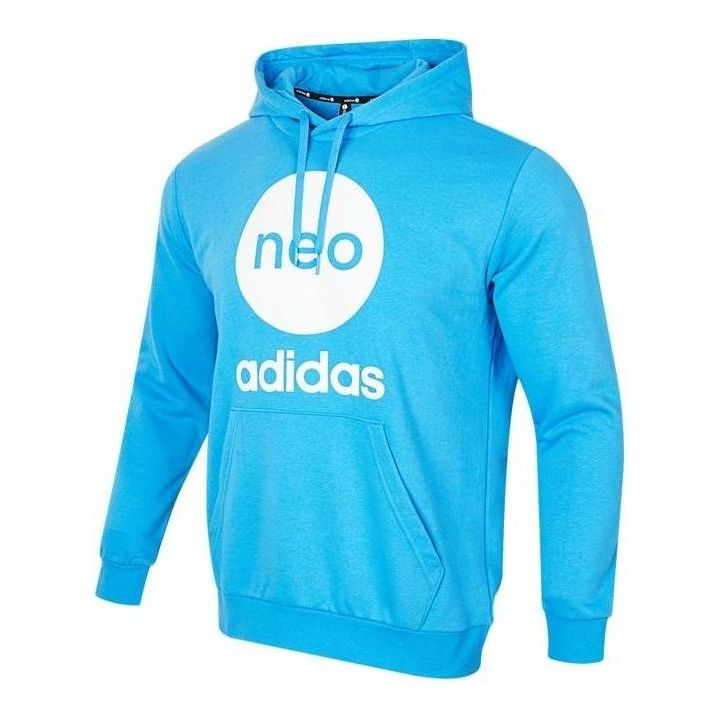 

Худи adidas Neo Logo Casual Hoodie 'Blue', синий