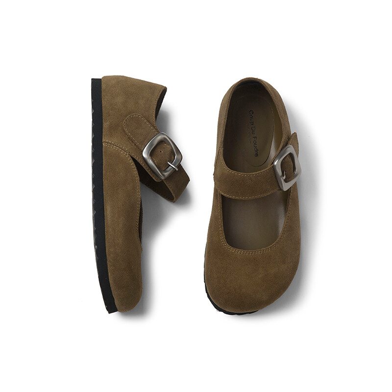 Туфли женские повседневные Women's Casual Shoes Women's Coup De Foudre, коричневый — фото 3