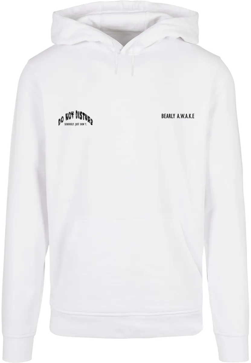 

Толстовка с капюшоном Merchcode " Merchcode Men's Barely Awake Basic Hoody", белый