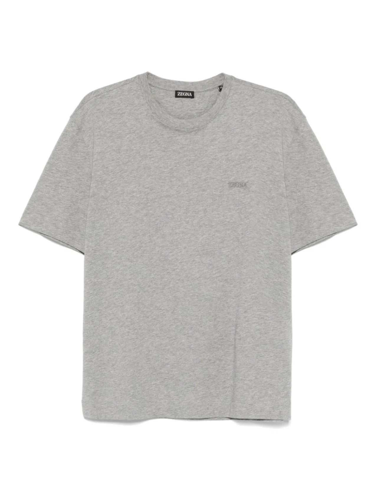 

Футболка из хлопка Zegna, серый