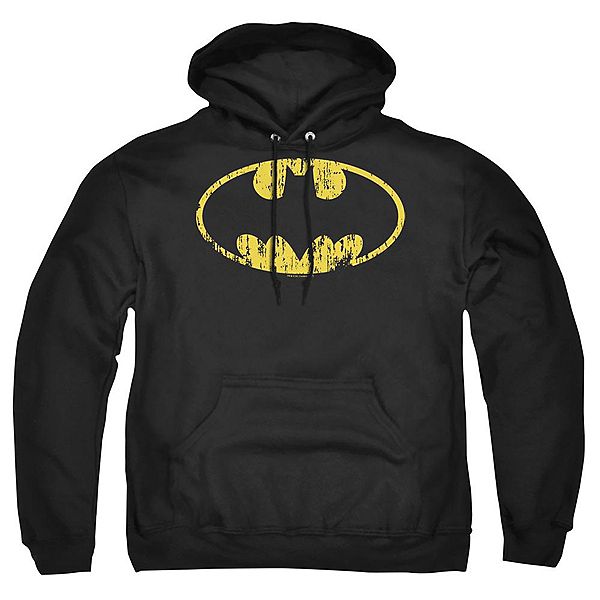 

Толстовка с капюшоном Batman classic logo distressed Licensed Character