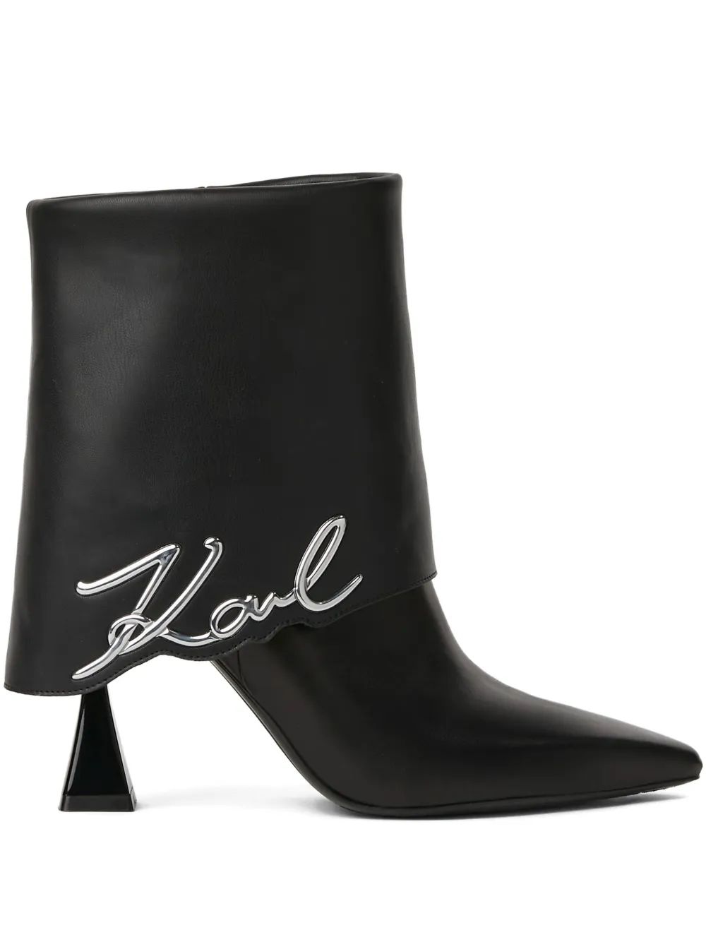 Ботильоны Debut II 100 KARL LAGERFELD, черный