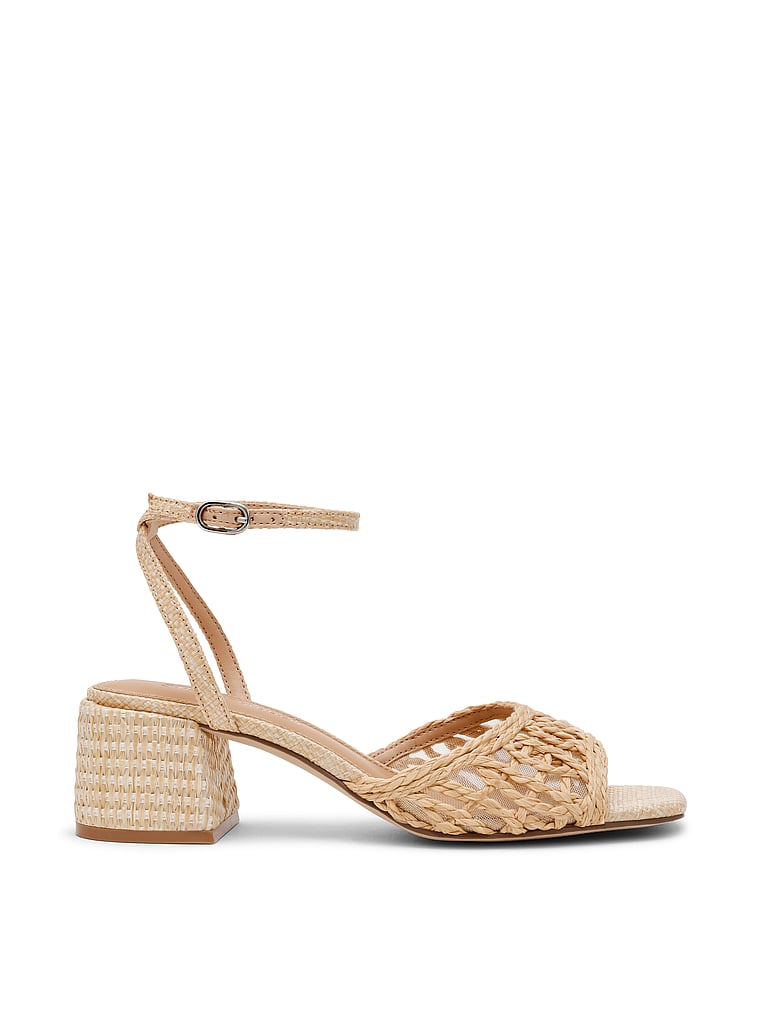Сандалии из рафии Soleil Steve Madden, бежевый