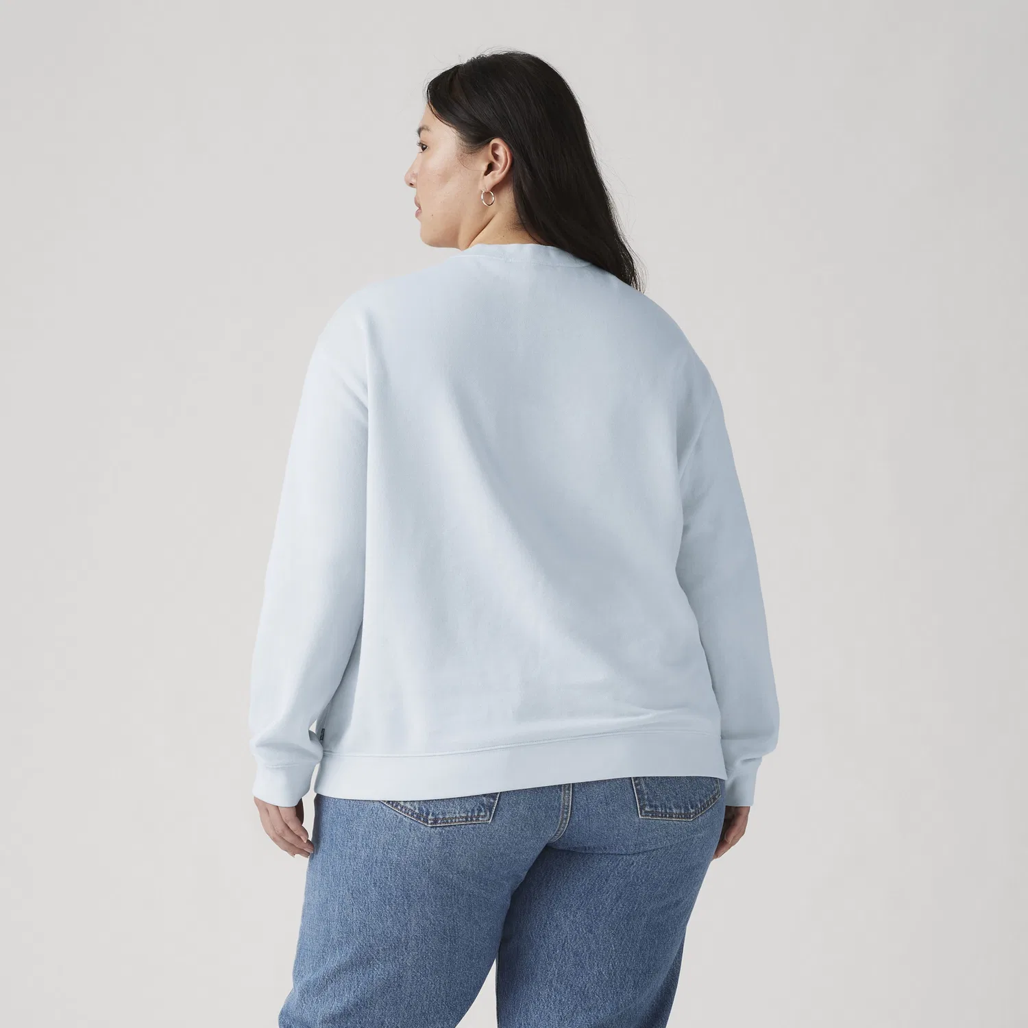 Толстовка с графическим логотипом на каждый день (большие размеры) Levi's, Blue — фото 4