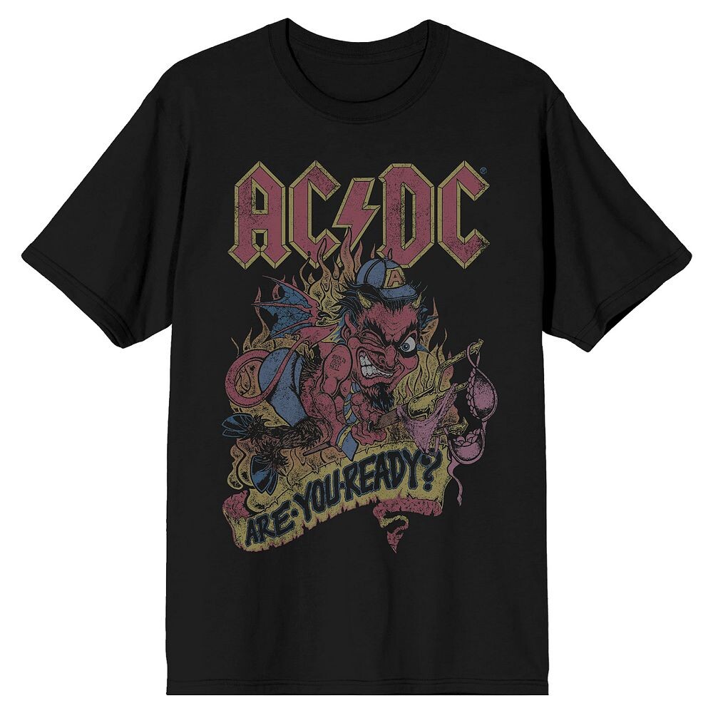 

Мужская футболка AC/DC Are You Ready Licensed Character, черный