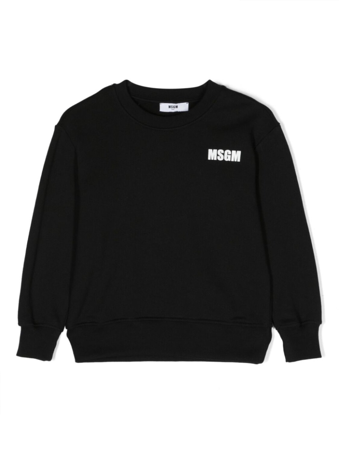 

MSGM Kids толстовка с логотипом, черный