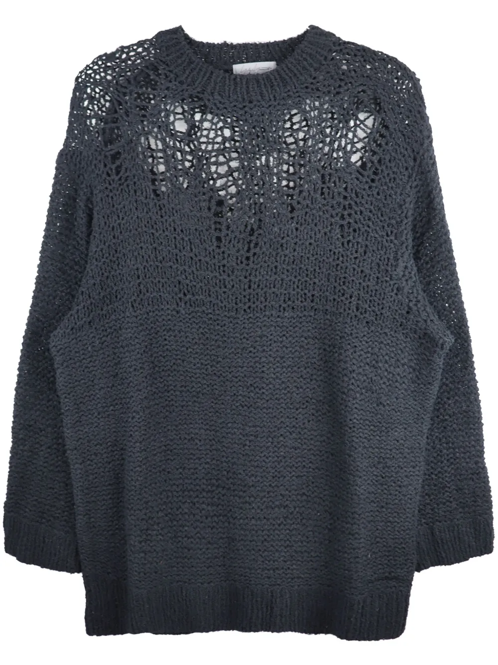 

Толстовка оверсайз Yohji Yamamoto, черный