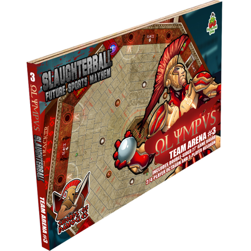 

Настольная игра Frog the What Games Slaughterball: Team Arena #3 Swords of Damocles - Olympus