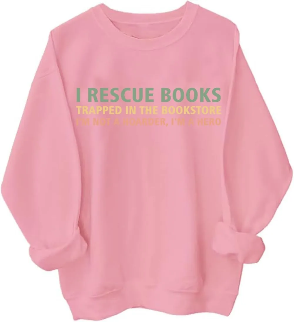 

Толстовка I Rescue Books Trapped In The Bookstore Cynvor
