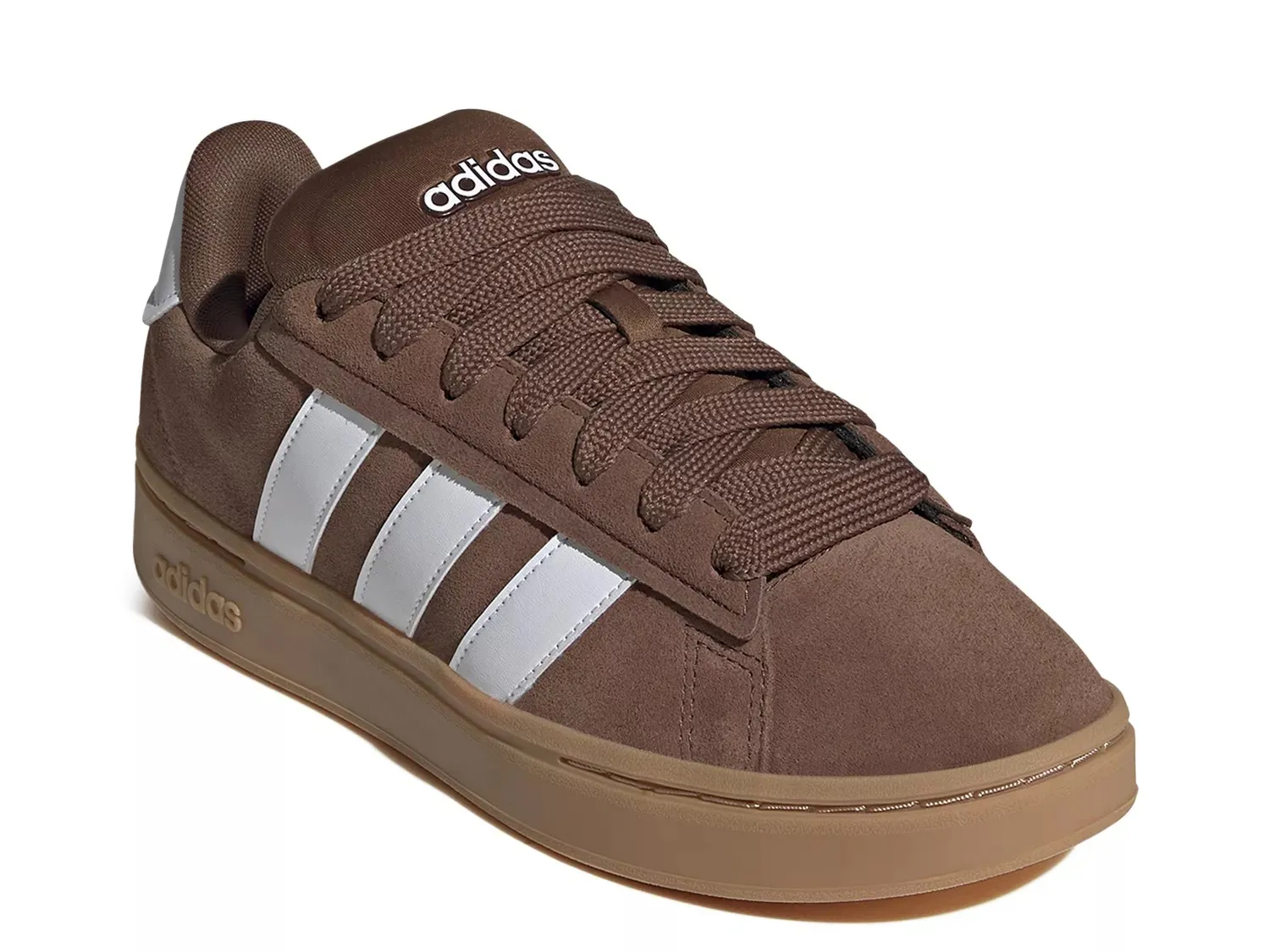 

Кроссовки Adidas Grand Court 00s — мужские, коричневые