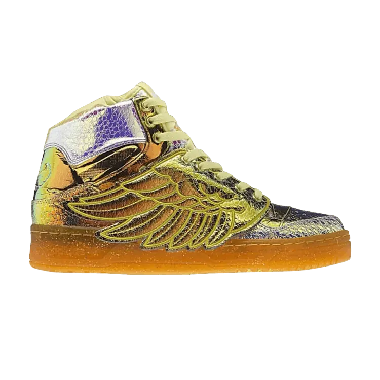 

Кроссовки adidas JS Foil Wing Jeremy Scott, золотой