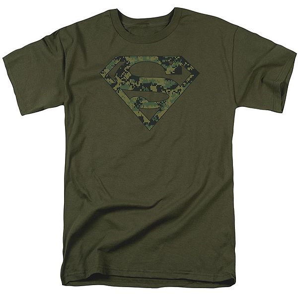 

Футболка с коротким рукавом Superman marine camo shield Licensed Character