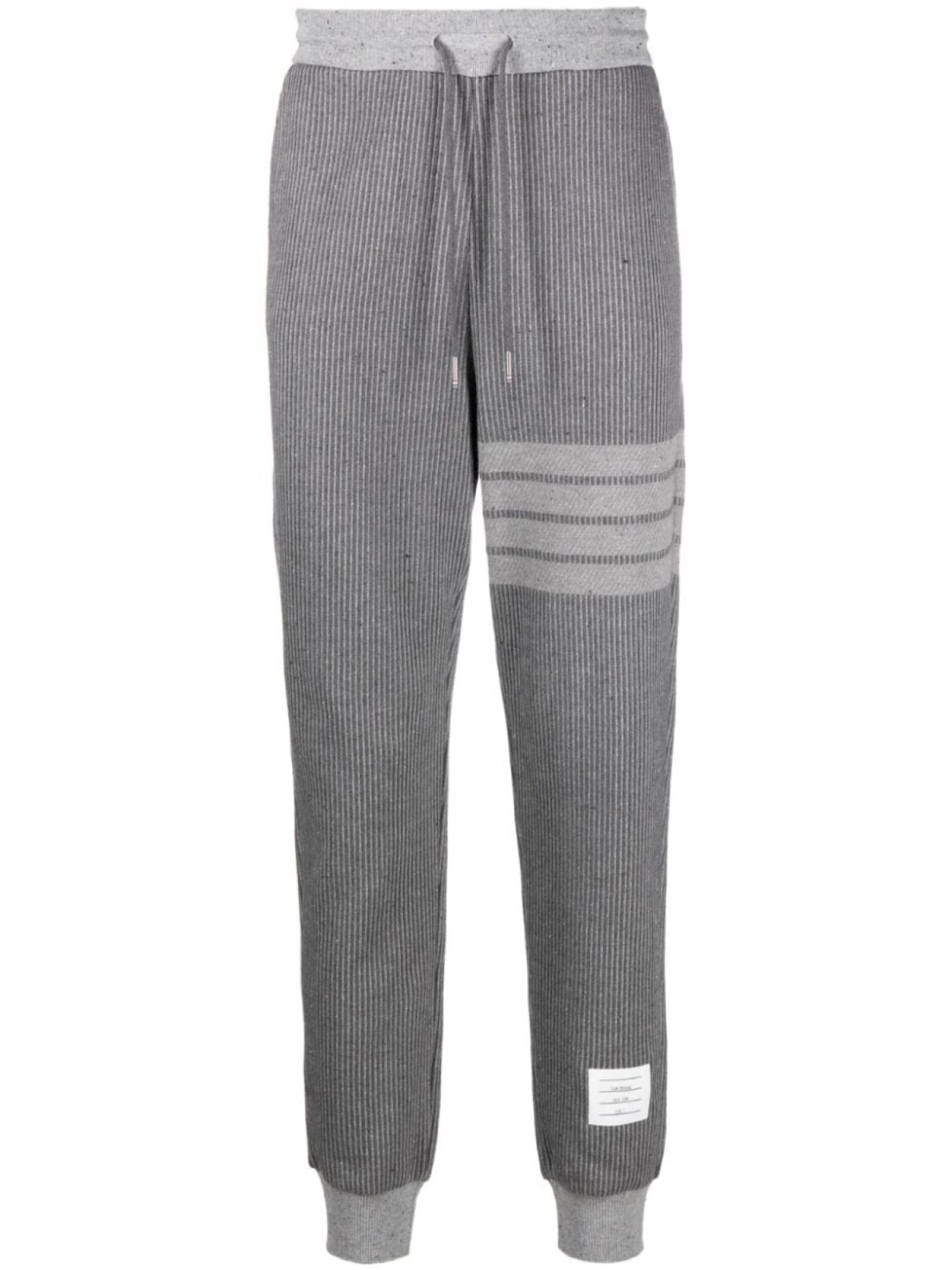 

Thom Browne спортивные брюки с кулиской, серый