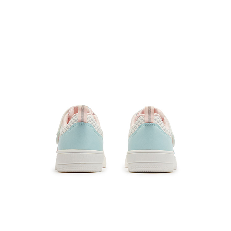 XTEP Нескользящие износостойкие низкие кроссовки для скейтбординга Sail White Aqua Pink для детей — фото 3