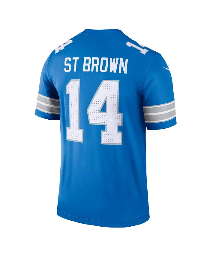 Мужская футболка Amon-Ra St. Detroit Lions Legend Jersey Nike, синий — фото 3