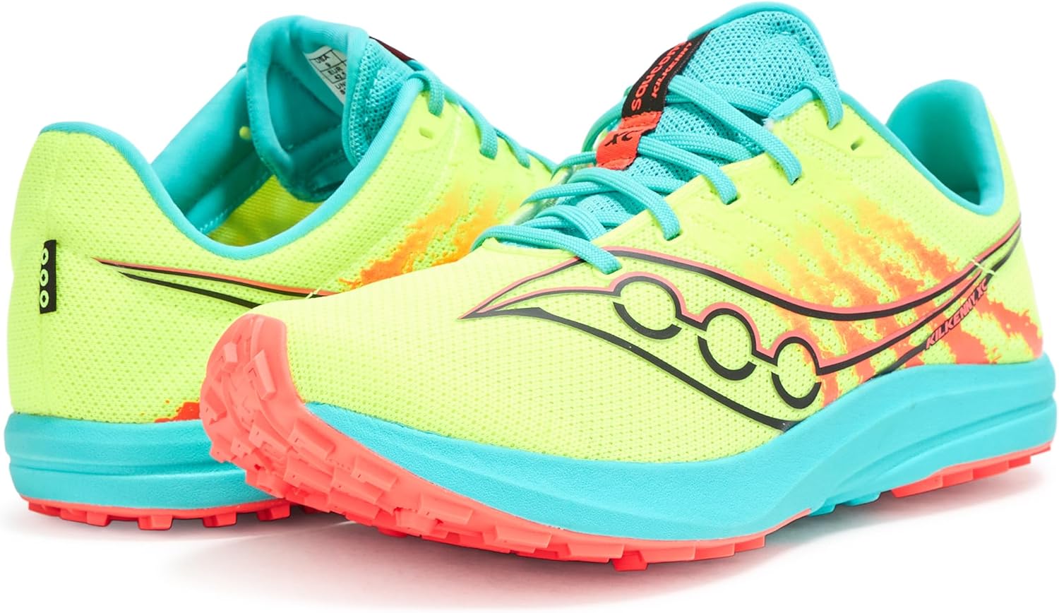 Кроссовки Saucony Kilkenny XC 10 для взрослых унисекс, Citron/Mutan — фото 3