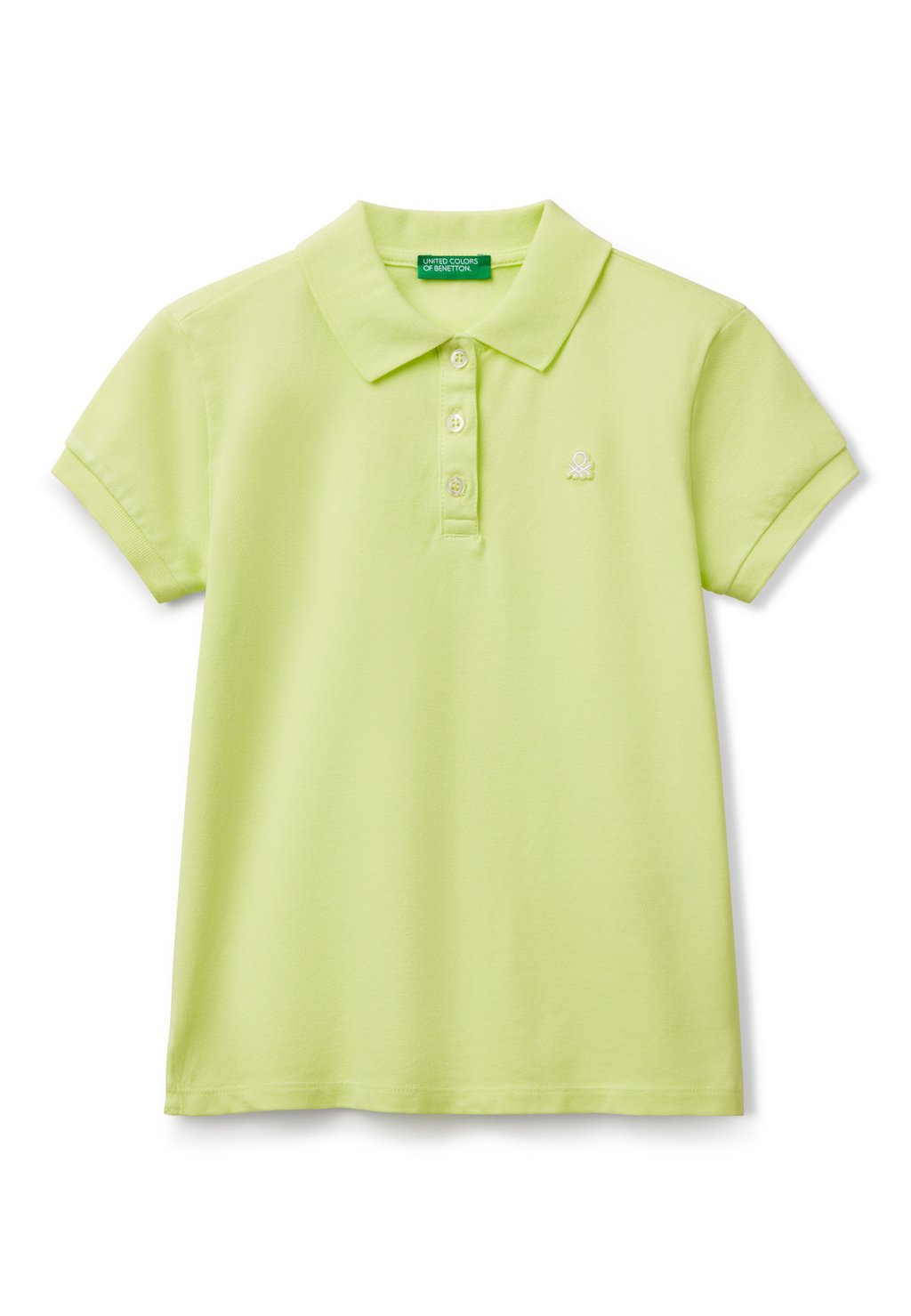 

Поло SHORT SLEEVE United Colors of Benetton, желтый