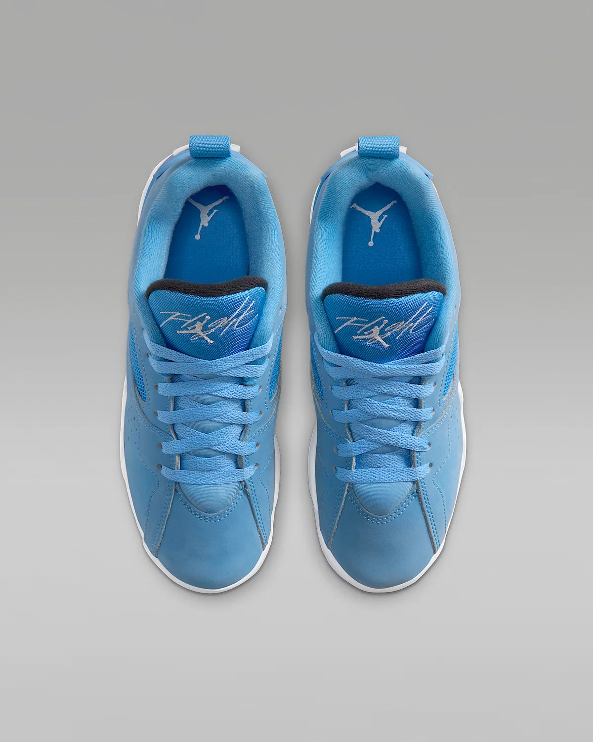 Кроссовки Big Kids' Air Jordan MVP 92, University Blue/Black/White — фото 4