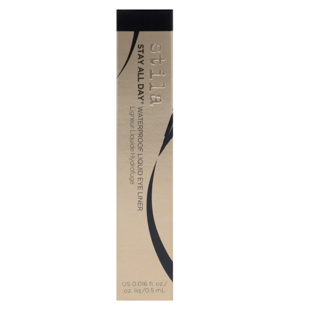 Водостойкая жидкая подводка для глаз Stay All Day Waterproof Liquid Eye Liner - Intense Black от Stila для женщин - 0,016 унции — фото 2