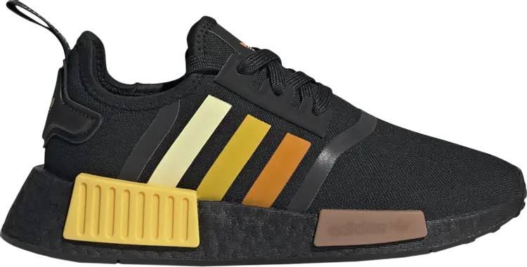 

Кроссовки NMD_R1 Little Kid 'Black Clay Strata', черный