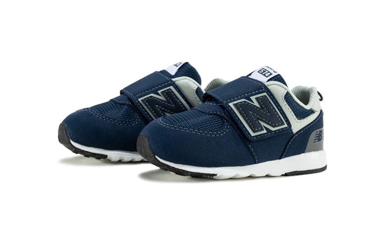 Износостойкие и противоударные низкие детские ботиночки Dark Blue Infant And Toddler New Balance — фото 3