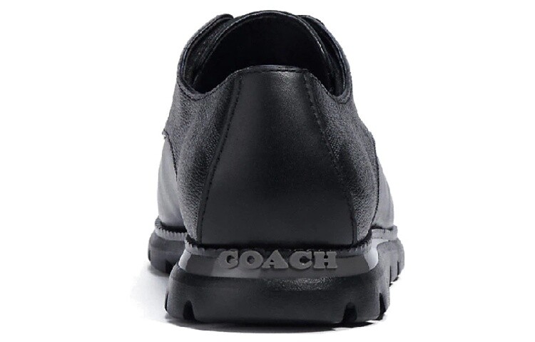 Мужские повседневные мужские низкие черные Coach — фото 4