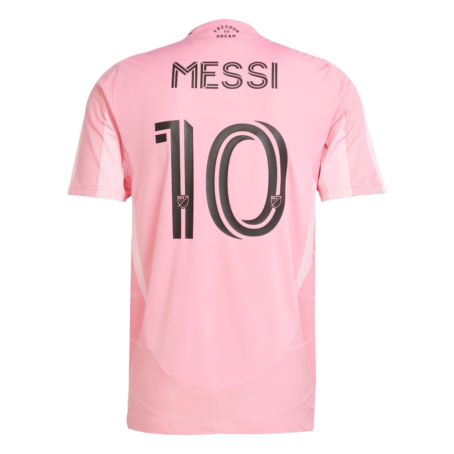 Джерси ADIDAS PERFORMANCE Inter Miami CF Messi Home, розовый/светло-розовый — фото 3