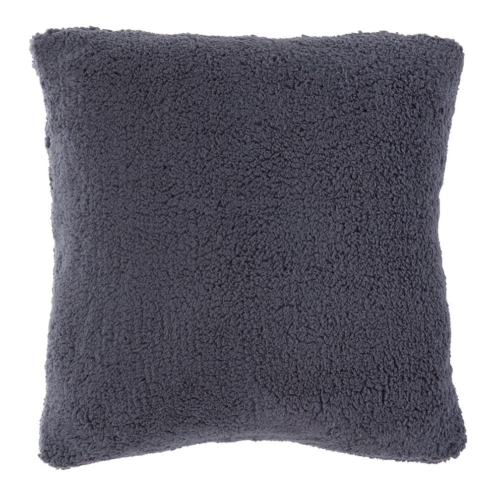 

Greendale Home Fashions Декоративная подушка из шерпа, цвет Blue Steel